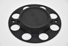 Vision 81A Heavy Hauler C81FMB-180F Matte Black Wheel Center Cap Fits 8x180