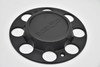 Vision 81A Heavy Hauler C81FMB-180F Matte Black Wheel Center Cap Fits 8x180