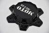 Moto Metal Gloss Black Chrome Logo Wheel Center Cap Hub Cap T805L145-6-H34-S1 5.8"