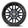 20" XF Off-Road XF-232 Gloss Black Machined Titanium DDT 20x9 5x5 5x5.5 12mm Rim