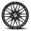 24" XF Off-Road XF-240 Gloss Black & Milled 24x12 Wheel 8x6.5 8x170 -44mm Rim