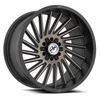 Set 4 20" XF Off-Road XF-239 Black & Bronze Machined DDT 20x10 8x6.5 8x170 -12mm
