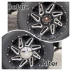 Set 4 Chrome Ro Universal Center Caps Fit Any Wheel 6x135 w/ 14x2 Lug Nuts