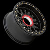 KMC Powersports Ks235 Grenade Beadlock 14x7 4x156 Satin Black Wheel 14" 10mm Rim