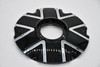 DUB Gloss Black Wheel Center Cap Hub Cap 16420-15B 8.5"