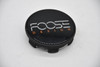 Foose Gloss Black Wheel Center Cap Hub Cap S906-06-8 3"