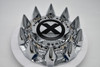 American Racing Chrome Satin Black Logo Wheel Center Cap Hub Cap AO1900401SPKC 13.5"