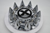 American Racing Chrome Satin Black Logo Wheel Center Cap Hub Cap AO1900401SPKC 13.5"