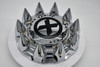 American Racing Chrome Satin Black Logo Wheel Center Cap Hub Cap AO1900401SPKC 13.5"