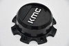 KMC Satin Black Chrome Logo Wheel Center Cap Hub Cap T163-KMC5 7"