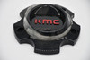 KMC Gloss Black Gloss Red Logo Wheel Center Cap Hub Cap T163H120-5-H30-S12 4.75"