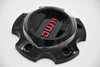 KMC Gloss Black Gloss Red Logo Wheel Center Cap Hub Cap T163H120-5-H30-S12 4.75"
