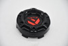 Fuel Gloss Black Gloss Red Logo Wheel Center Cap Hub Cap 1004-68GBQ 3.25"