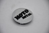 Moto Metal Chrome Black Logo Wheel Center Cap Hub Cap T127L133-5-H34-C1 2.7"