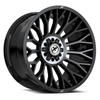 Set 4 20" XF Off-Road XF-237 Black Machined Titanium DDT 20x10 5x5 5x5.5 -12mm