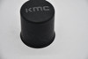 KMC Matte Black Wheel Center Cap Hub Cap M-525 3.5"