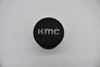 KMC Matte Black Wheel Center Cap Hub Cap M-525 3.5"