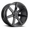 19" Niche 1PC M168 Verona 19x9.5 Gloss Black 5x112 Wheel 48mm Rim