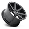 19" Niche 1PC M168 Verona 19x9.5 Gloss Black 5x112 Wheel 48mm Rim
