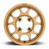 KMC Powersports KS136 Toro 15x6 4x137 Matte Bronze Wheel 15" 38mm Rim