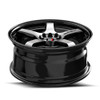 17" Spec-1 SPT-31 Gloss Black & Machined 17x7.5 Wheel 5x110 5x4.5 42mm Rim