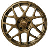 17" KMC KM708 Bully 17x8 5x4.5 Matte Bronze Wheel 38mm Rim