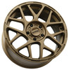 17" KMC KM708 Bully 17x8 5x4.5 Matte Bronze Wheel 38mm Rim