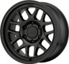 KMC KM717 Bully Ol 17x8.5 6x120 Satin Black Wheel 17" 0mm For Chevy GMC Rim