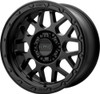 KMC KM535 Grenade Off-Road 18x8.5 5x5.5 Matte Black Wheel 18" 0mm Rim