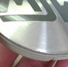 MSW By O.Z Wheel Center Cap Machine With Dary Gray Logo M582 2.125" Diameter