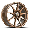 17" Spec-1 SP-67 Gloss Bronze 17x7 Wheel 5x110 5x4.5 42mm Rim
