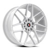 18" Spec-1 SP-78 All White 18x8 Wheel 5x112 5x4.5 35mm Rim