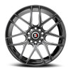 17" Spec-1 SP-78 Gloss Black & Milled 17x7.5 Wheel 4x100 4x4.5 35mm Rim