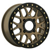 KMC Powersports Ks235 Grenade Beadlock 15x6 4x137 Satin Bronze Wheel 15" 38mm