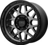 KMC KM535 Grenade Off-Road 18x8.5 6x135 Matte Gray Matte Black Lip Wheel 18" 0mm