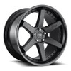 Niche 1PC M192 Altair 18x8.5 5x112 Gloss Black Matte Black Wheel 18" 42mm Rim