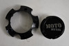 Moto metal Glossy Black Center Cap Hub Cap T127L133-5-H34-S1 5"