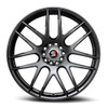 17" Spec-1 SP-65 Gloss Black 17x8 Wheel 5x108 5x4.5 42mm Rim