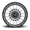 Moto Metal MO807 20x10 6x5.5 Gloss Black Machined Wheel 20" -18mm Rim