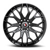 Set 4 17" Spec-1 SP-57 Gloss Black 17x7.5 Wheels 5x4.5 5x120 42mm Rims