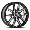 Set 4 18" Spec-1 SP-56 Gloss Black & Machined 18x8 Wheels 4x100 4x4.5 38mm Rims