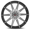 20" Spec-1 SP-51 Gloss Black & Machined 20x8.5 Wheel 5x100 5x4.5 38mm Rim