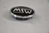 MSW Cap Black/Chrome Center Cap Hub Cap C-PCF-86 2.625"