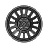 20" Fittipaldi Off Road FA24B Gloss Black 20x10 Wheel 8x180 -19mm For Chevy GMC