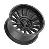 20" Fittipaldi Off Road FA24B Gloss Black 20x10 Wheel 8x180 -19mm For Chevy GMC