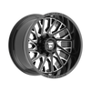 Set 4 20" Fittipaldi Off Road FA08BM 20x9 8x180 18mm Gloss Black Milled Wheels