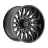 20" Fittipaldi Off Road FA08GB Gloss Black 20x9 Wheel 8x170 18mm For Ford Rim