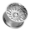 20" Fittipaldi Off Road FA08MC Mirror Coat 20x9 Wheel 6x135 6x5.5 18mm Truck Rim