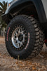 KMC KM549 Grs 20x9 8x170 Machined With Satin Black Lip Wheel 20" 0mm Rim