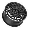 17" Fittipaldi Off Road FT109SB Satin Black 17x8 Wheel 5x108 5x4.5 35mm Rim